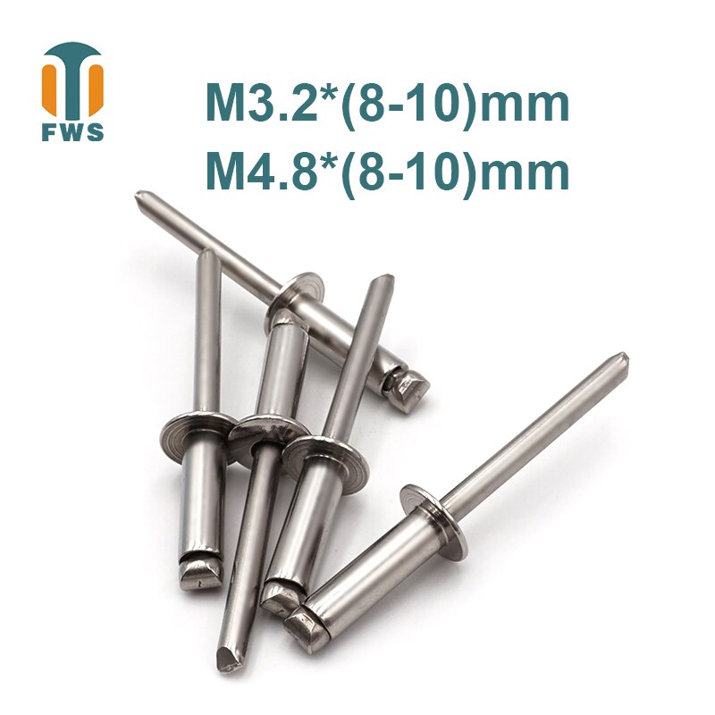 M3.2/M4.8 8-10mm DIN EN ISO 15983 GB/T, 12618.4 ..